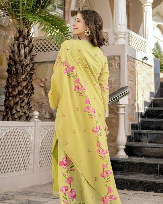 Yellow kurta sets